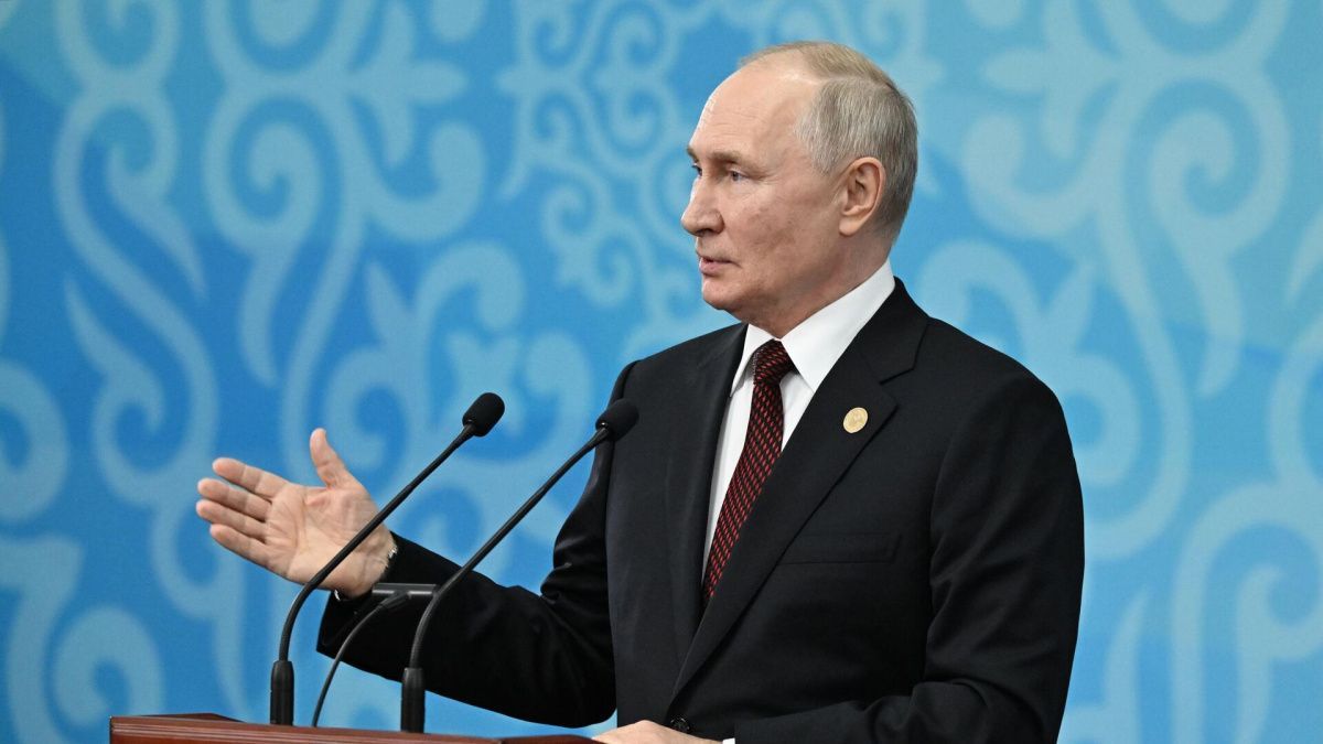 Путин выступил с речью на открытии саммита «Один пояс, один путь»
