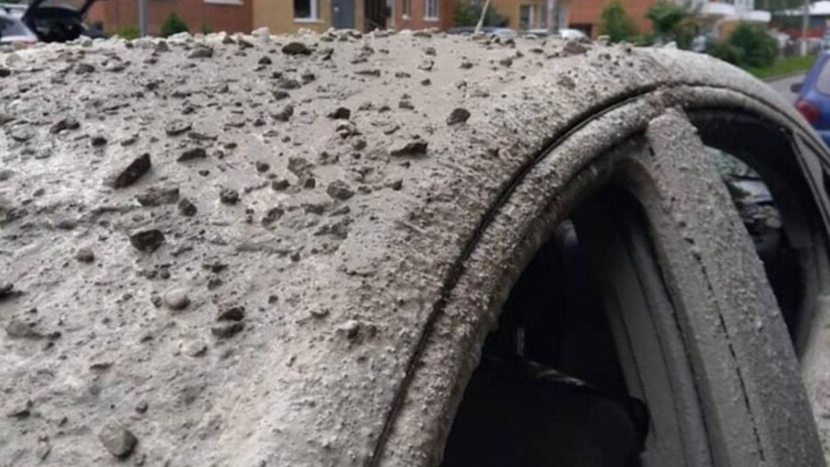 Житель Перми отсудил более 100 тысяч рублей за капли цемента на автомобиле