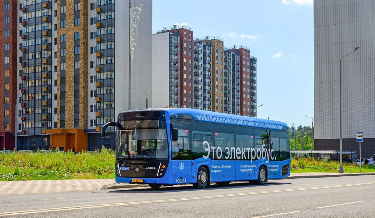 Два столичных маршрута в ЗАО и ТиНАО пополнились 12 электробусами