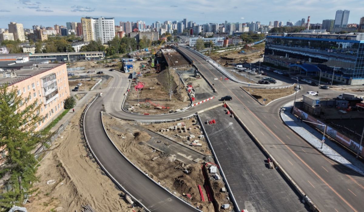 В Перми в тестовом режиме откроют часть путепровода на шоссе Космонавтов