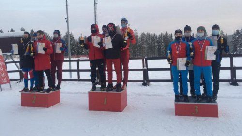 Команда Пермского края стала третьей на Первенстве России по лыжному двоеборью