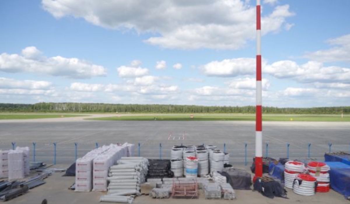 Строительство взлётно-посадочной полосы в Воронежском аэропорту задерживается