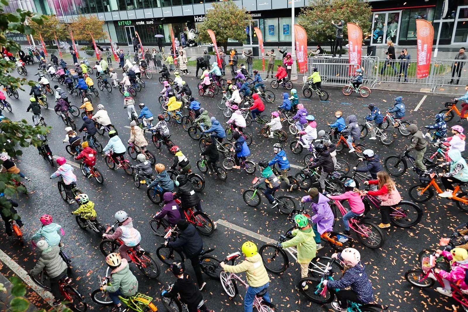 В Москве состоялся первый детский велофестиваль