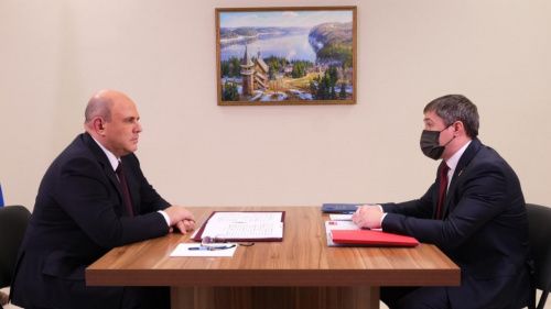 Михаил Мишустин встретился с губернатором Прикамья