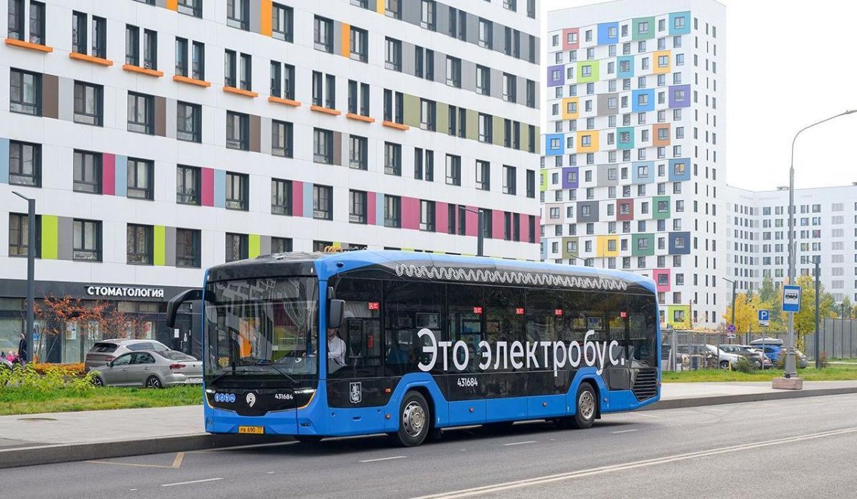 Новый электробусный маршрут начал работу на северо-востоке Москвы
