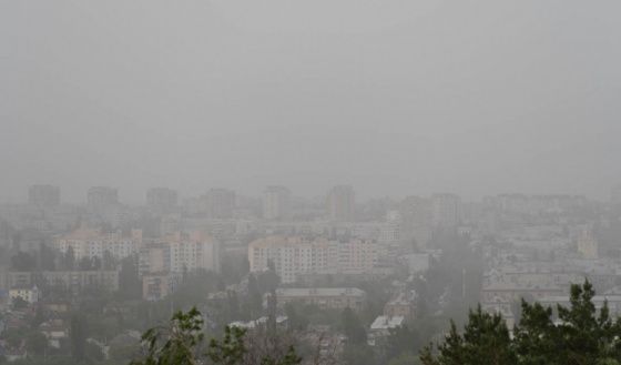 На Волгоград надвигается китайская пыльная буря
