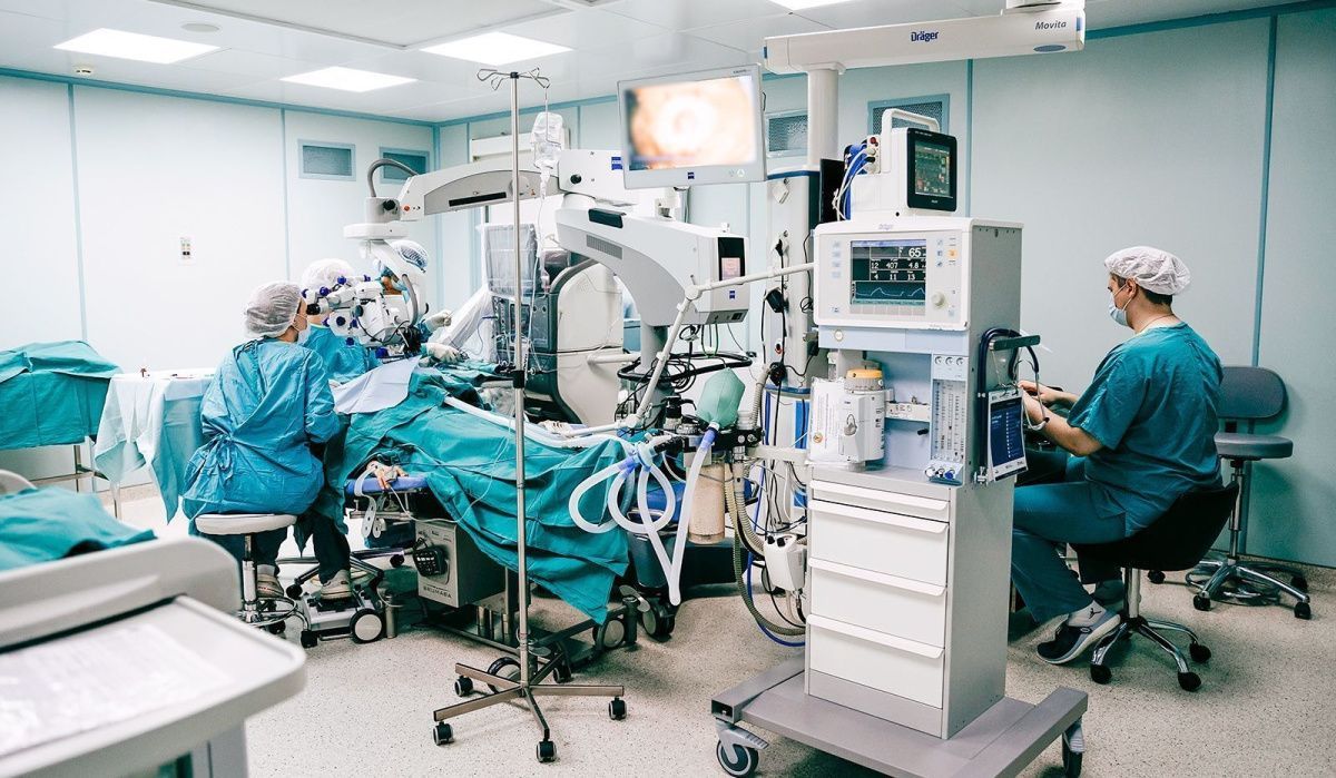 В Москве рассказали о работе офтальмологического центра Боткинской больницы