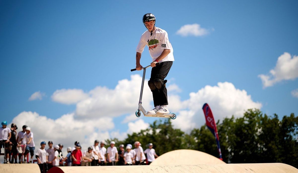 В &quot;Лужниках&quot; открылся крупнейший в Москве экстрим-парк под открытым небом
