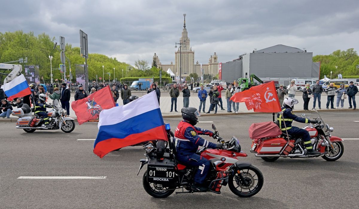 Официальное открытие мотосезона в Москве состоялось