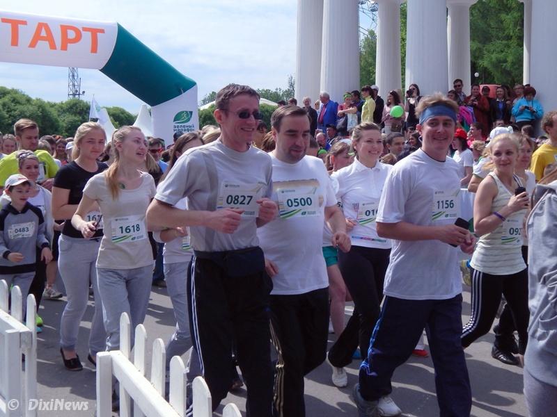 Пермяки пробежали «Зелёный марафон»
