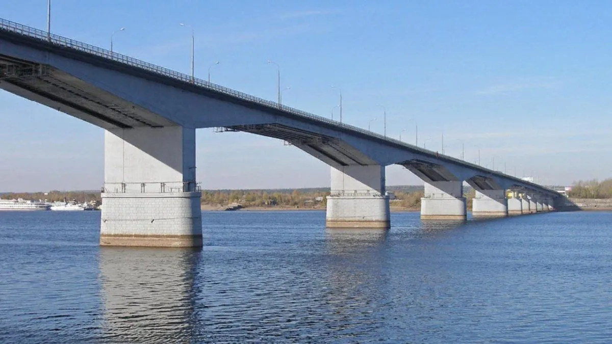 Пермь кама мост