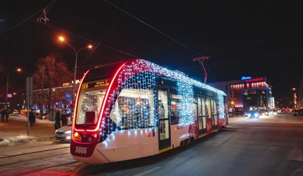В Перми общественный транспорт будет работать в новогоднюю ночь 