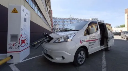 В Перми запущена первая быстрозарядная заправка для электромобилей 